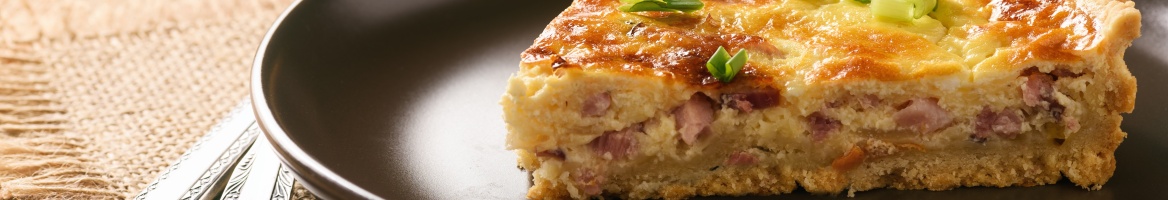 Deep Dish Quiche available from AAA Royal Catering